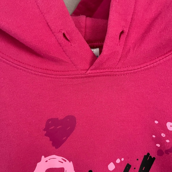 XXL Pink Hoodie-Breast Cancer Support Theme - Picture 5 of 8